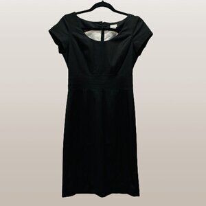 H&M Pinstripe Bodycon Pencil Dress | Business Casual | Knee Length | Mad Men